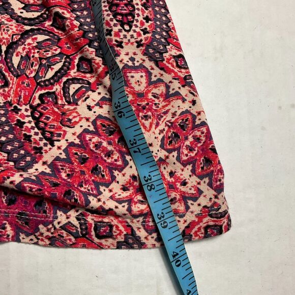 Cynthia Rowley Boho Tribal Print Stretch Knit Maxi Skirt Festival Pull On XS - Picture 4 of 9